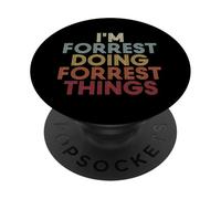 Forrest Name Forrest Personalized Name First Given PopSockets PopGrip Adhesivo