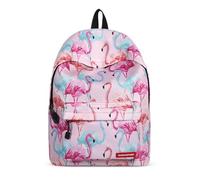 FORRICA Mochila Mujer Flamenco Linda Mochila Escolares para Niña Adolescente Mochila para Portátil Daypack Universitaria Chica Casual Bolsa de Viaje Flamingo D