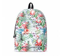 FORRICA Mochila Mujer Flamenco Linda Mochila Escolares para Niña Adolescente Mochila para Portátil Daypack Universitaria Chica Casual Bolsa de Viaje Flamingo B