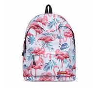 FORRICA Mochila Mujer Flamenco Linda Mochila Escolares para Niña Adolescente Mochila para Portátil Daypack Universitaria Chica Casual Bolsa de Viaje Flamingo C