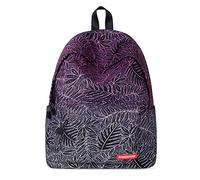FORRICA Mochila Mujer Moda Mochila Escolares para Niña Adolescente Mochila para Portátil Daypack Universitaria Chica Casual Bolsa de Viaje Las Hojas A