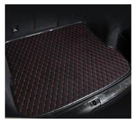 Forro Alfombra Alfombrilla para Maletero De Coche Personalizada para Toyota para Crown 2005 2006 2007 2008 2009, Accesorios Interior Alfombrilla Maletero(Black-Red)