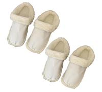 Forro Cálido para Zapatos - 2 Pares Forro Para Zuecos Crocss, Forros de Piel Compatible con Cr'ocs, Plantillas para Crocss Zuecos de Repuesto, Forro Interior de Pantuflas Cálidas para Casa Extraíbles