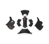 Schuberth S3 Almohadilla central para cabezas largas, negro, tamaño L para Hombres
