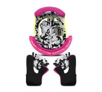 Forro Casco LS2 MX437 EVO Púrpura S