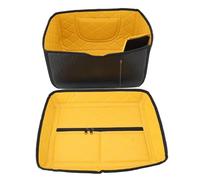 Forro de 45 litros para motocicleta, forro de paquete de tour picado, almohadilla trasera para la parte superior de la motocicleta, accesorios para bolsa protectora de caja de maletero (negro