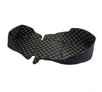 Forro de alforja de motocicleta para Xmax 300 250 400 - Ajuste personalizado interior bolsa de equipaje caja de almacenamiento alfombrilla antiarañazos negro