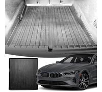 Forro de Carga Premium para BMW 840i M850i M8 Coupe 2019-2023 - 100% de protección - Alfombrilla de Maletero de automóvil de Ajuste Personalizado - Tapete de Carga Negro para Todas Las Estaciones