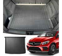 Forro de Carga Premium para Mercedes-Benz GLE 2016-2019 - Protección 100% - Alfombrilla de Maletero de automóvil de Ajuste Personalizado - Tapete de Carga Negro para Todas Las Estaciones