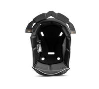 Forro De Casco MX Raven Morphous Magnético NegroXL Negro