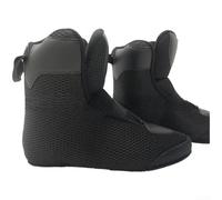 Forro de espuma gruesa para patines, inserciones de botas de poliuretano suave para pistas de hielo, cómodas fundas para pies con suela TPR, color negro, tamaño 30 x 30 x 15 cm, paquete de 2 (37)