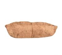 Forro de fibra de coco con forma de media luna de 61-121.9 cm de pared