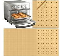Forro de papel de pergamino desechable para freidora de aire: 150 forros de freidora de aire de 9 x 11 pulgadas, forros rectangulares perforados para hornear, insertos antiadherentes para cesta de