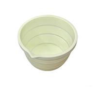 Forro de silicona para batidora vertical de cocina, inserto de tazón de grado alimenticio, compatible con Kitchen Aid 3 forros intercambiables, apto para lavavajillas y microondas con tapas de