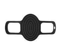 Forro de silicona para freidora de aire y elevador de honda de pavo para una fácil transferencia de asados y productos horneados, resistente al calor y apto para lavavajillas, 58,5 x 31,5 cm