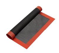 Forro de silicona para horno, tapete de silicona microperforado para horno, tapete para hornear con agujeros, tapete de fibra de vidrio perforado, bandeja reutilizable para hornear galletas para