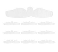 Forro de sudor para sujetador, tela no tejida blanca, sábana absorbente para el pecho, protector de ropa interior reutilizable, accesorio suave y cómodo, almohadilla reductora de fricción con estilo