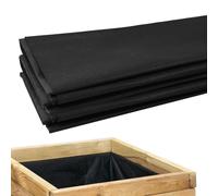Forro De Tela Para Canaletas Verduras Grande 160 * 210cm, Tela Jardinería, Forro Jardineras Elevadas Exterior, Barrera Resistente Contra Malezas Y Mantillo, Tejida Para Jardinería Gran Tamaño