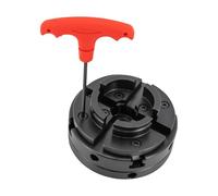 Forro de torno de madera, juego de 4 mordazas M18, juego de alimentación autocentrado de acero 45# para un mecanizado preciso