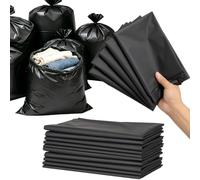 Forro Impermeable Para Mochila 10 Piezas Protección Resistente Negro Mate | Forro Para Mochilas De Senderismo Y Trekking Para Senderismo, Camping, Supervivencia, Montaña, Pesca Y