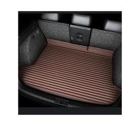 Forro Interior Alfombrilla para Maletero de Coche para Laguna 2008, 2009, 2010 y 2011, Accesorios Interiores Cuero antidesgaste Bandeja Maletero(Café)