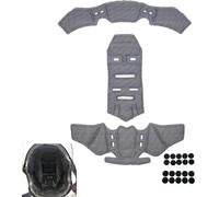Forro Interior Casco Moto para Airoh H20 Bandit Series Dual | Universal Recambio Almohadillas Casco Bici para Protección Suave transpirable Antisudor Anticolisión
