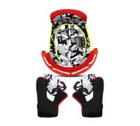 Forro Interior Casco Niño LS2 MX437 EVO Rojo S Rojo