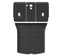 Forro Maletero Almohadilla Protectora para Respaldo Asiento Trasero, Forro Carga, Alfombrilla para Maletero para Tesla para Modelo Y Juniper/Launch 2025