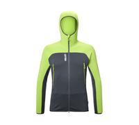 Forro Millet FUSION GRID HOODIE M (MACAW GREEN/TARMAC) Hombre