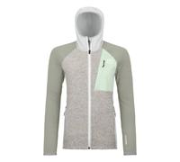 Forro Ortovox FLEECE GP CLASSIC KNIT HOODY W (hielo gris) Mujer