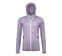 ORTOVOX Chaqueta polar con capucha para mujer lila | XS