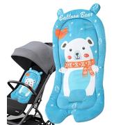 Forro para asiento de cochecito infantil, alfombrilla para cochecito transpirable - Almohadilla y transpirable para asiento para niños pequeños | Forros cálidos para asientos de cochecito de inv