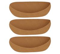 Forro para cesta de macetero - 3 piezas de forro transpirable reemplazable de fieltro, reemplazo de de ventana para macetas colgantes de flores y verduras | Para decoración de jardín, valla, porc