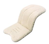 Forro para cochecito de bebé, 30 x 15 pulgadas, suave y transpirable, forro para asiento de cochecito de bebé, universal, grueso, antideslizante, ajustable, para de, silla de come