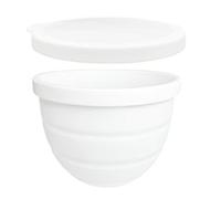 Forro para cuenco mezclador de cocina, inserto de silicona resistente al calor, accesorio plegable de 10 pulgadas con antiadherente, material de alimenticio con fácil limpieza, accesorio de