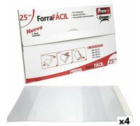 Forro para Libros Grafoplas Transparente 29 x 53 cm (4 Unidades)