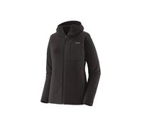 Patagonia - Ropa de senderismo mujer - W's R1 Air Full-Zip Hoody Black para Mujer - Talla S - Negro Negro S