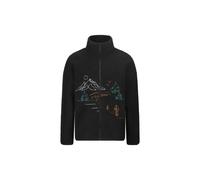 Forro Picture HAFDALS EMB ZIP FLEECE (A Black)