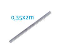 Rollo plastico forralibros 0,35x2 mt liderpapel - RL01