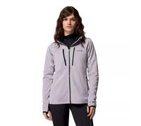 Forro polar Columbia Arctic Crest Bonded Full Zip (Perla Lavanda, Negro) Mujer
