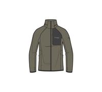 Forro polar Columbia Triple Canyon Grid Fleece FZ II (Stone Green Heather, Black) Hombre