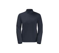 Forro polar con media cremallera JACK WOLSKIN TAUNUS HZ (grafito), mujer