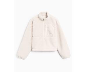Forro polar Crop The North Face Extreme Pile 2 para mujer Blanco L