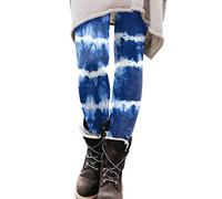 Forro polar de mujer Pantalones de botas estampados navideños cómodos pantalones de cintura vestidos de invierno tallas grandes, Blu-4, XL