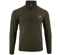 Forro polar Jack Pyke Pheasant Motif Hombre Senderismo Caza Pesca Oliva