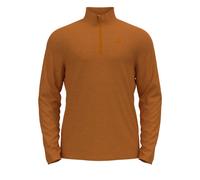 Forro polar Odlo Media capa 1/2 cremallera ROY (honey ginger - bata de monje) Hombre