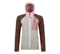 Forro polar Ortovox FLEECE GP CLASSIC KNIT HOODY W (dawn rose) Mujer