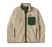 Patagonia - Chaquetas - M's Classic Retro-X Jkt Dark Natural w/Treeline Green - Talla XL - Beige Beige XL