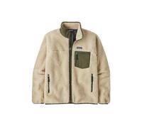 Forro polar Patagonia M's Classic Retro-X Jkt (Dark Natural w/Basin Green) Hombre