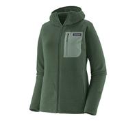 Patagonia - Ropa de senderismo mujer - W's R1 Air Full-Zip Hoody Canopy Green - Talla L - Verde Verde L